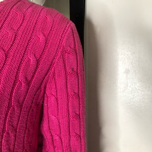 Polo Ralph Lauren Pink round neck sweater - Picture 5 of 8